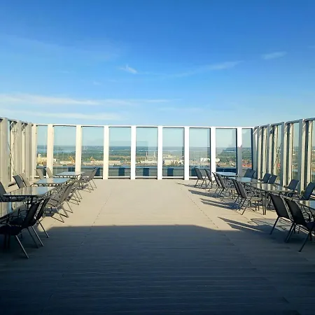 Hanza Tower Ajp Lux Apartment Štetín Exteriér fotografie